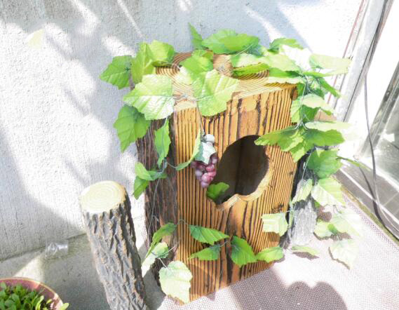 重庆仿树根垃圾桶